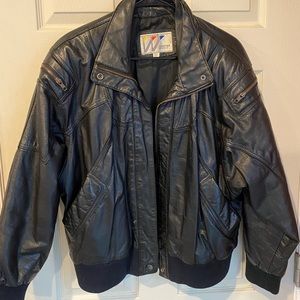 Vintage leather jacket, Wilson’s leather